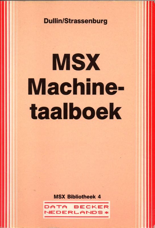 MSX Machinetaalboek